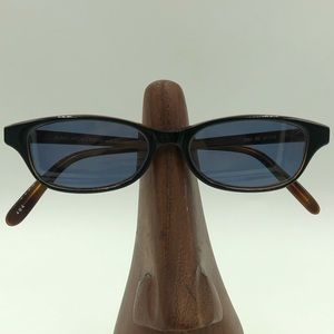 Jean La Font Black Oval Sunglasses Frames